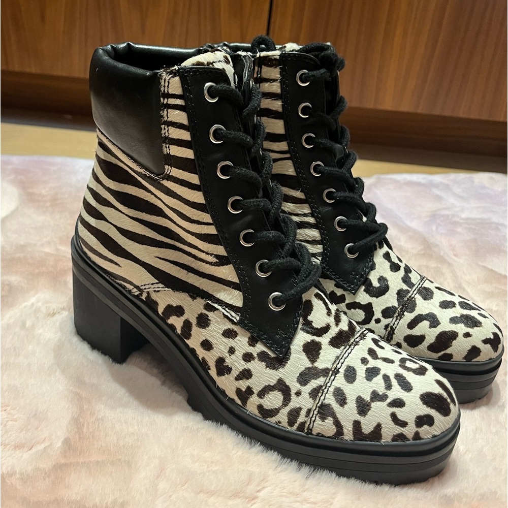 Aldo Women’s animal print boots